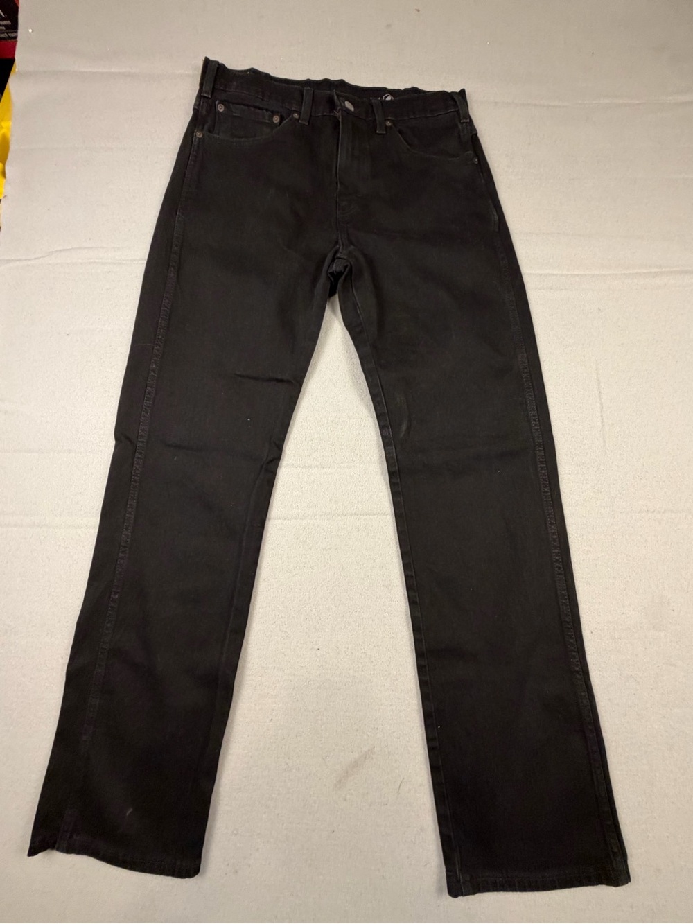 Levi's Men's Black Straight Jeans western fit 33x34